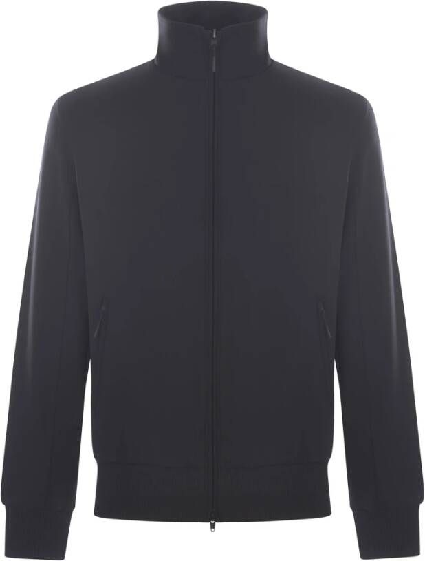 Y-3 Zwart nylon sweatshirt Zwart Heren