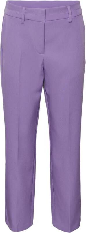 Y.A.S Flared Pant 26028860 Paars Dames