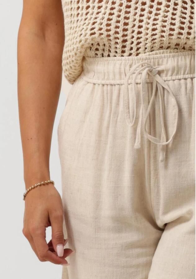 Y.A.S. Dames Broeken Yasbina Hw Shorts Beige