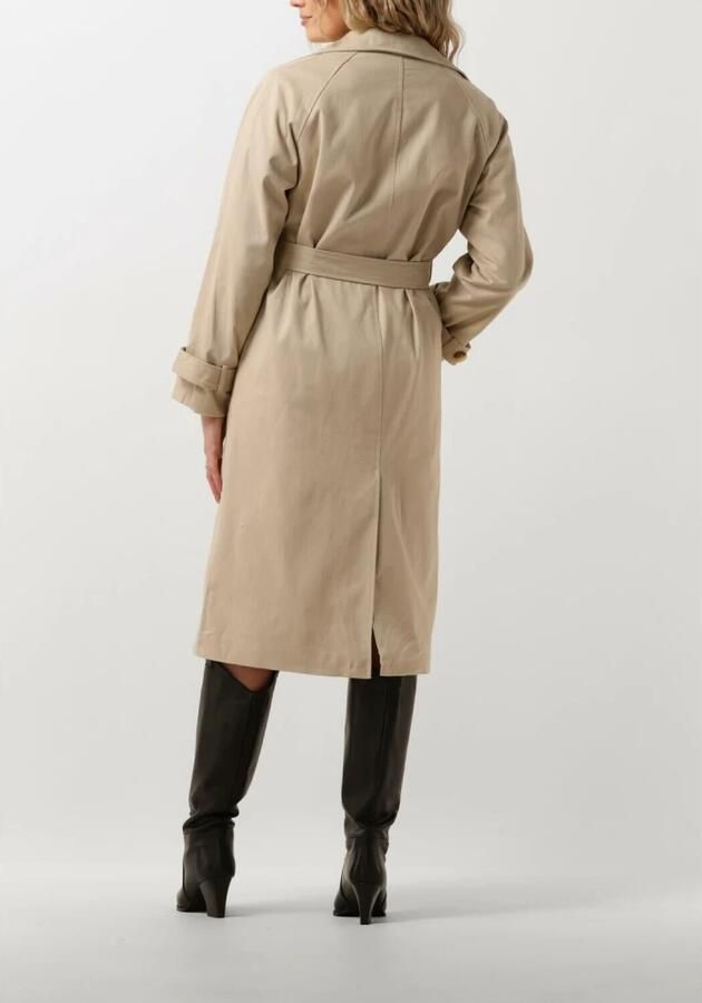 Y.A.S Beige Trench Coat Yasteronimo Stijl Beige Dames - Foto 6