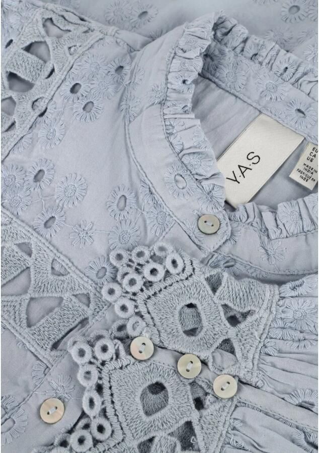Y.A.S Blauwe Blouse met Lange Mouwen Blue Dames - Foto 5