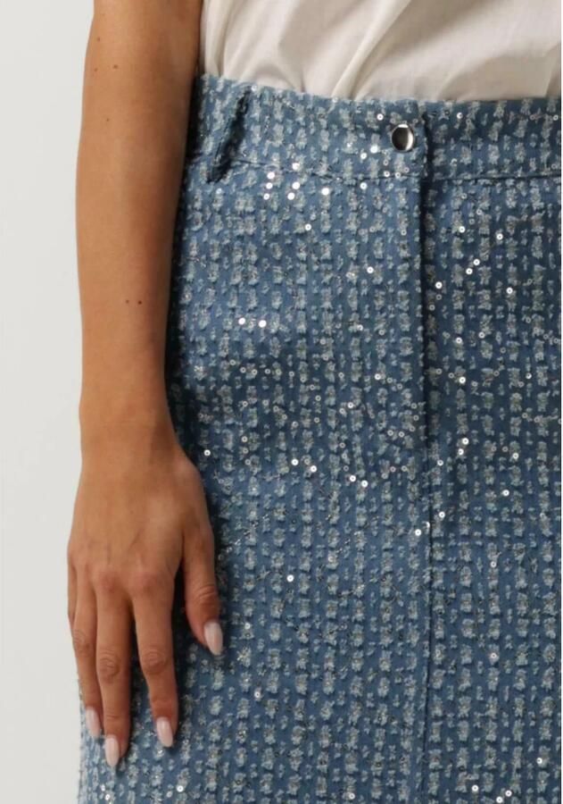 Y.A.S. Dames Rokken Yasleodis Hw Midi Skirt Show Lichtblauw - Foto 1