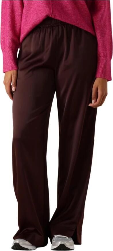 Y.A.S. Dames Broeken Yaspelana Hw Pant Bruin - Foto 5