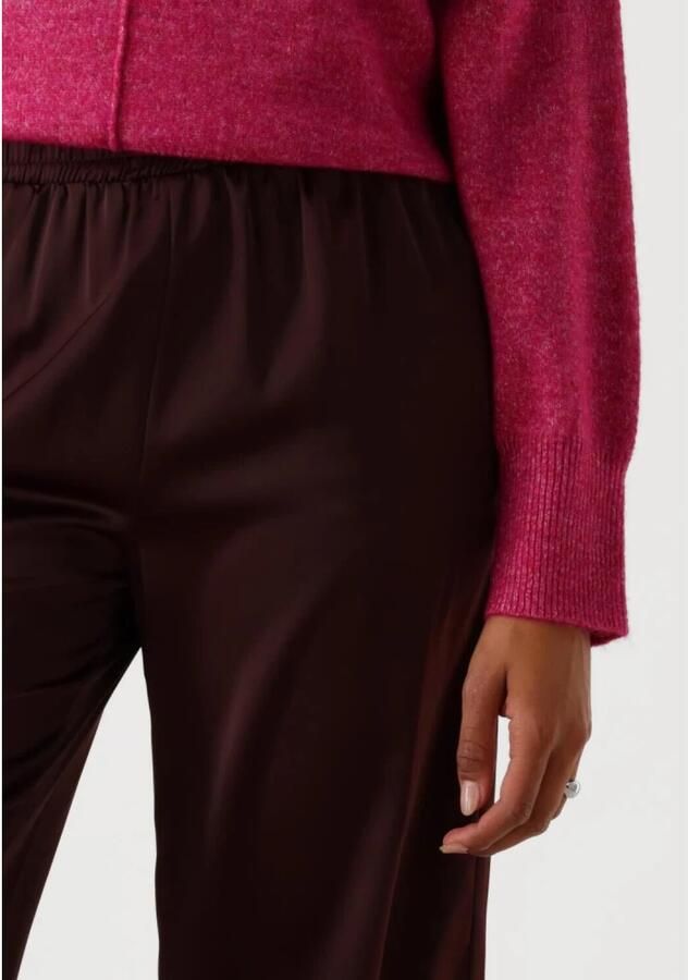 Y.A.S. Dames Broeken Yaspelana Hw Pant Bruin - Foto 4