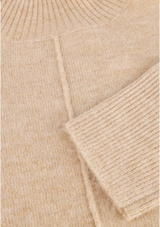 Y.A.S. Dames Truien & Vesten Yasbalis Ls High Neck Knit Beige - Foto 5