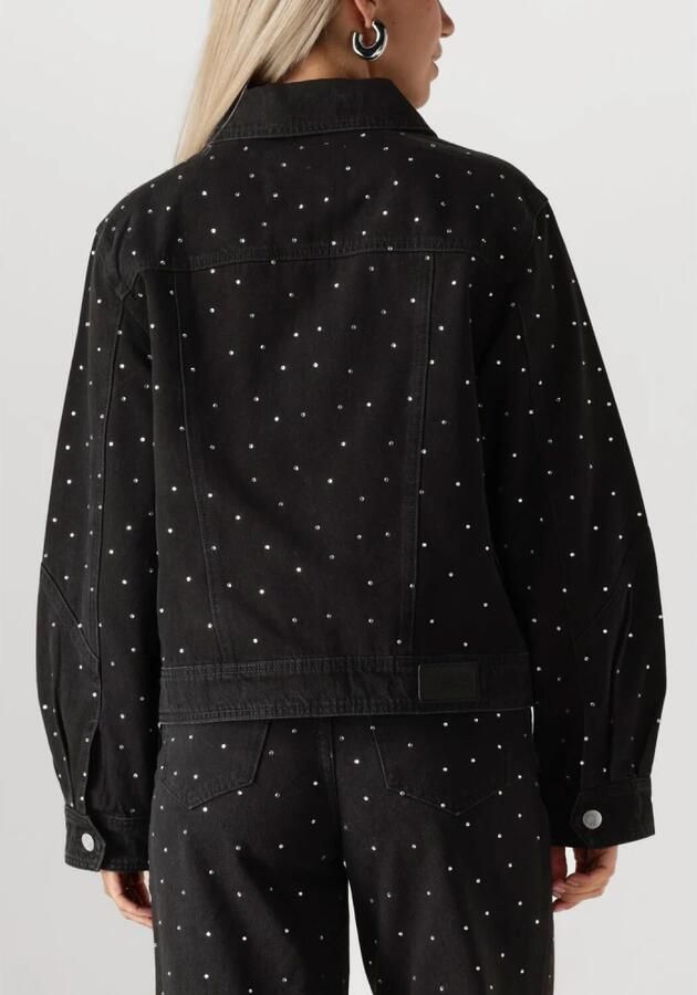 Y.A.S. Dames Jassen Yasrista Ls Denim Shacket Donkergrijs - Foto 6