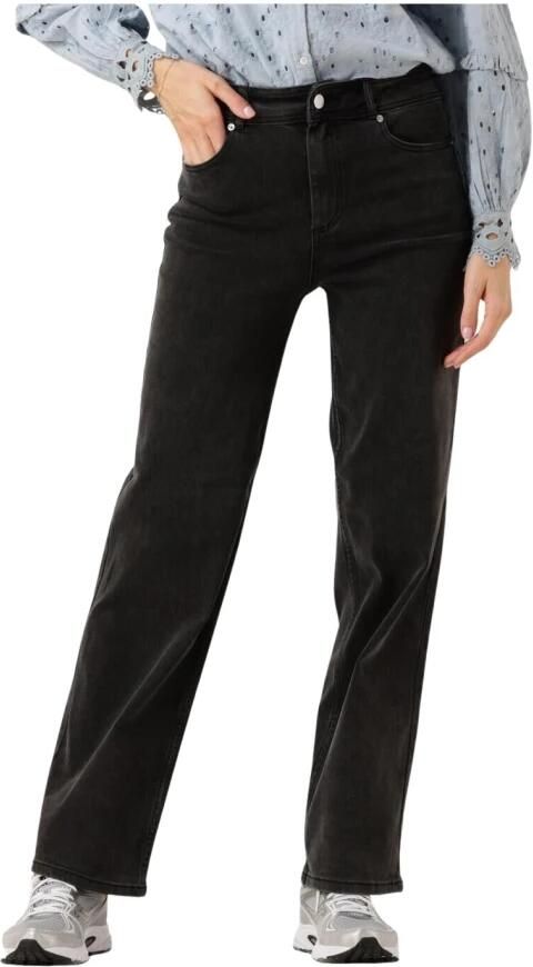 Y.A.S. Dames Jeans Yasdolma Hw Jeans Dark Grey Antraciet - Foto 3