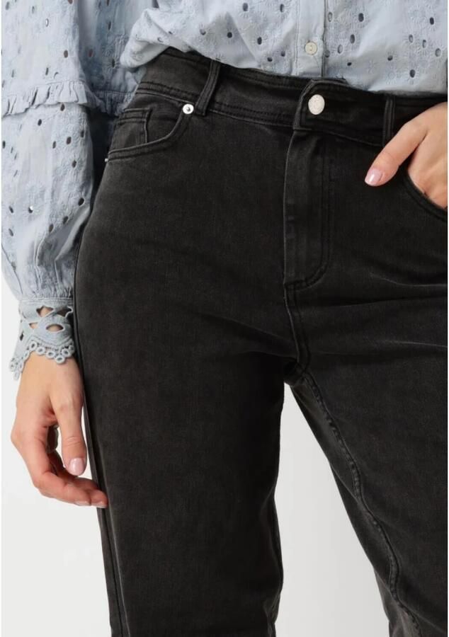 Y.A.S. Dames Jeans Yasdolma Hw Jeans Dark Grey Antraciet