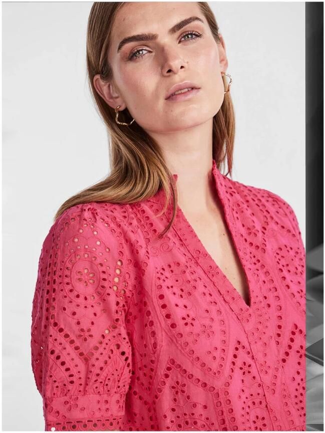 Y.A.S. Dames Jurken Yasholi Ss Dress S. Roze - Foto 1