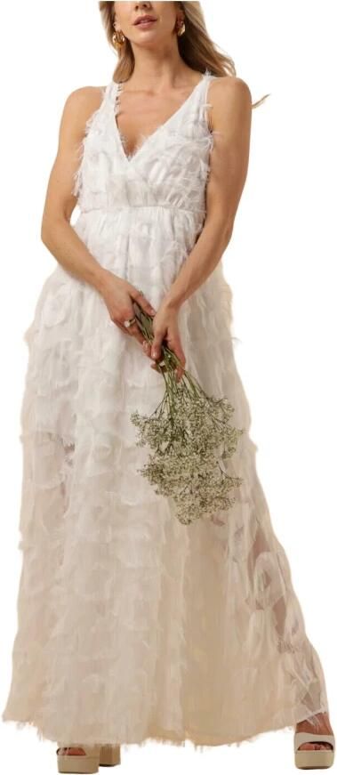 Y.A.S. Dames Bruidsmode Yaspazy Sl Maxi Dress Celeb Wit - Foto 5