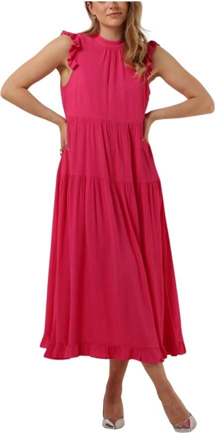 Y.A.S. Dames Jurken Yaslola Sl Long Dress S. Fuchsia - Foto 3