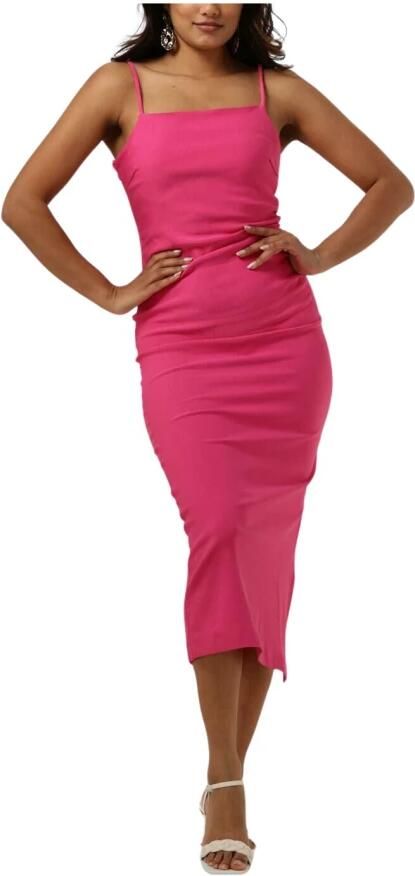 Y.A.S. Dames Jurken Yasatlanta Sl Midi Dress Fuchsia - Foto 3