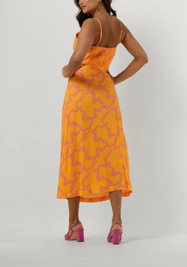 Y.A.S. Dames Jurken Yasmolea Strap Midi Dress Geel - Foto 6