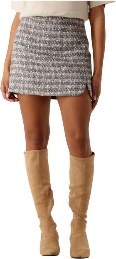 Y.A.S. Dames Rokken Yassiraz Hmw Short Skirt Zilver - Foto 7