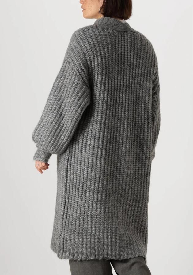 Y.A.S. Dames Truien & Vesten Yasdally Ls Long Knit Cardigan Grijs - Foto 2