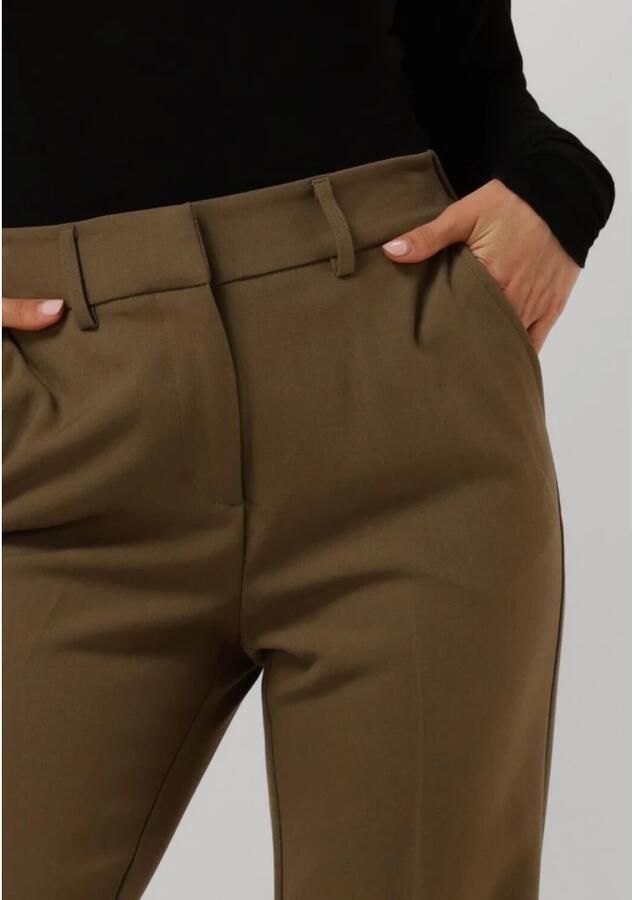 Y.A.S Groene Elegante Hoge Taille Broek Green Dames - Foto 6