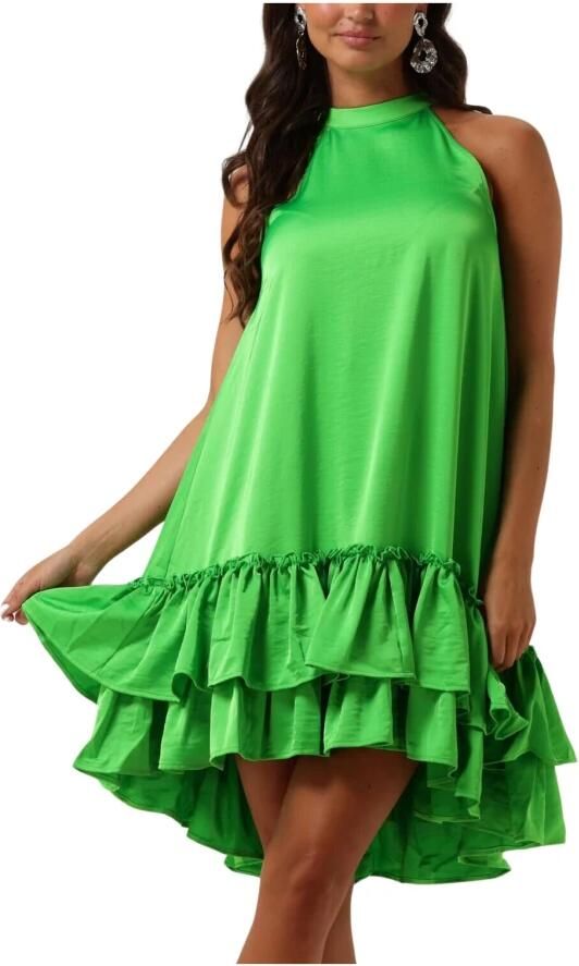 Y.A.S. Dames Jurken Yaseleanor Sl Halterneck Dress Groen - Foto 7