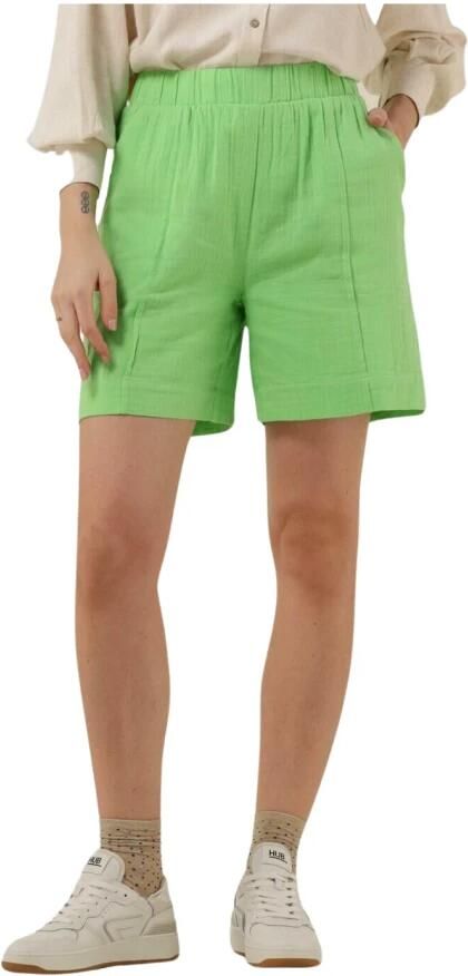 Y.A.S Groene High Waist Shorts Yaspiro Green Dames - Foto 5