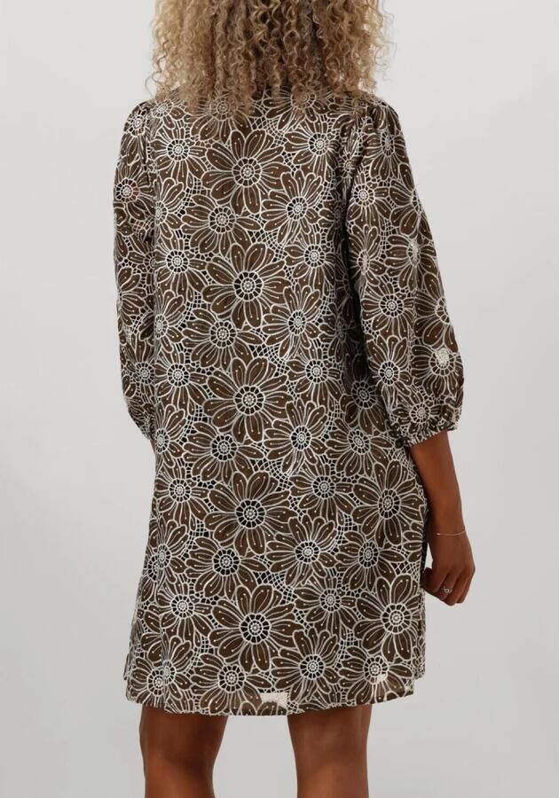 Y.A.S Groene Mini Jurk met 3 4 Mouwen Multicolor Dames - Foto 6