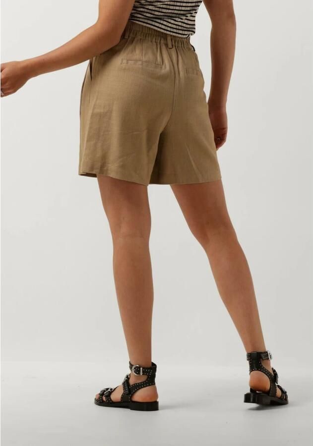 Y.A.S Kameel Shorts voor Zomerse Uitjes Brown Dames - Foto 2