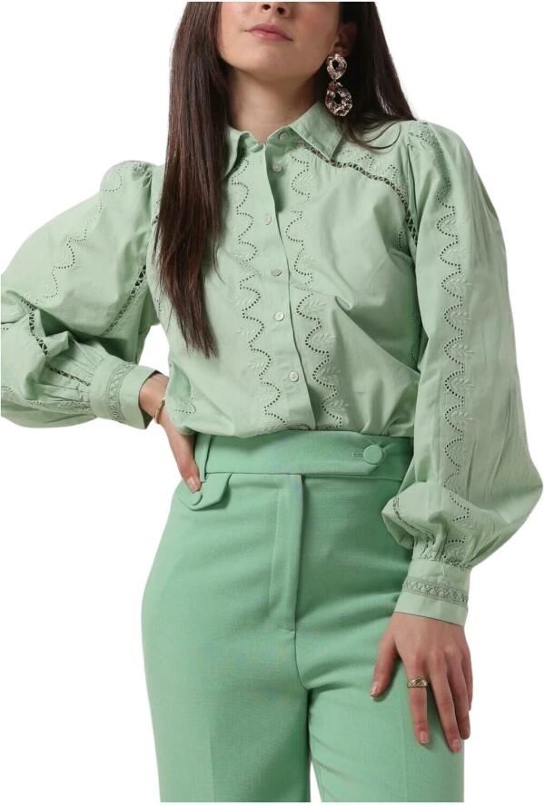 Y.A.S. Dames Blouses Yaskenora Ls Shirt S. Mint - Foto 3