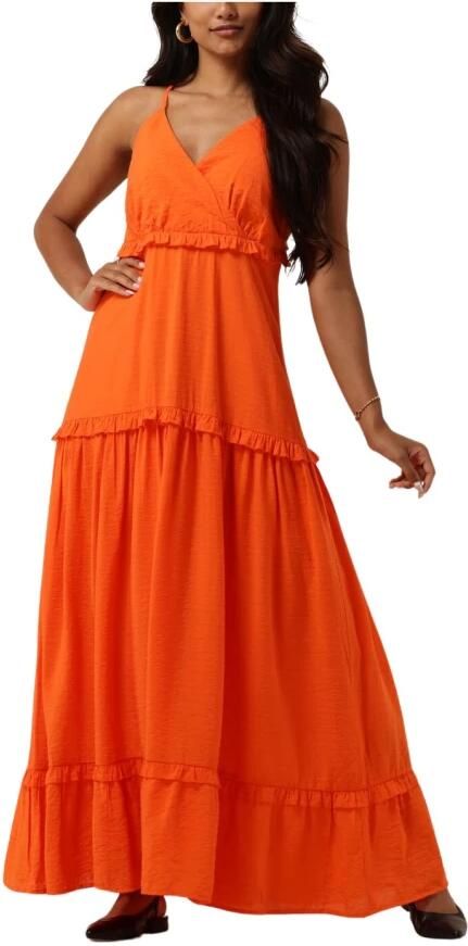 Y.A.S. Dames Jurken Yassymilla Strap Maxi Dress Oranje - Foto 3
