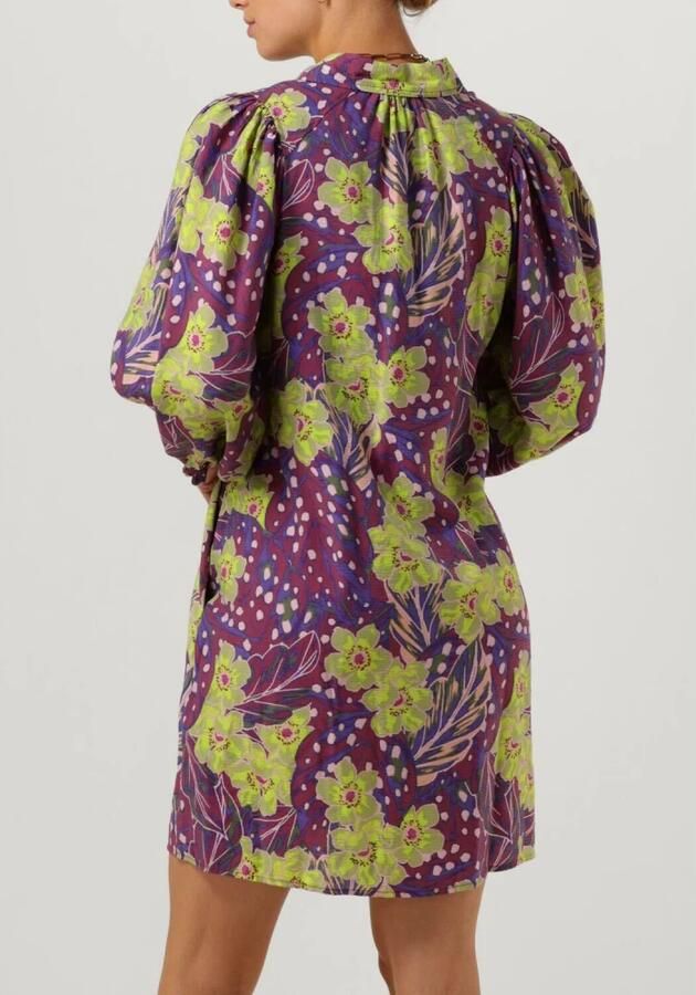 Y.A.S. Dames Jurken Yasemili 7 8 Shirt Dress S. Paars - Foto 3