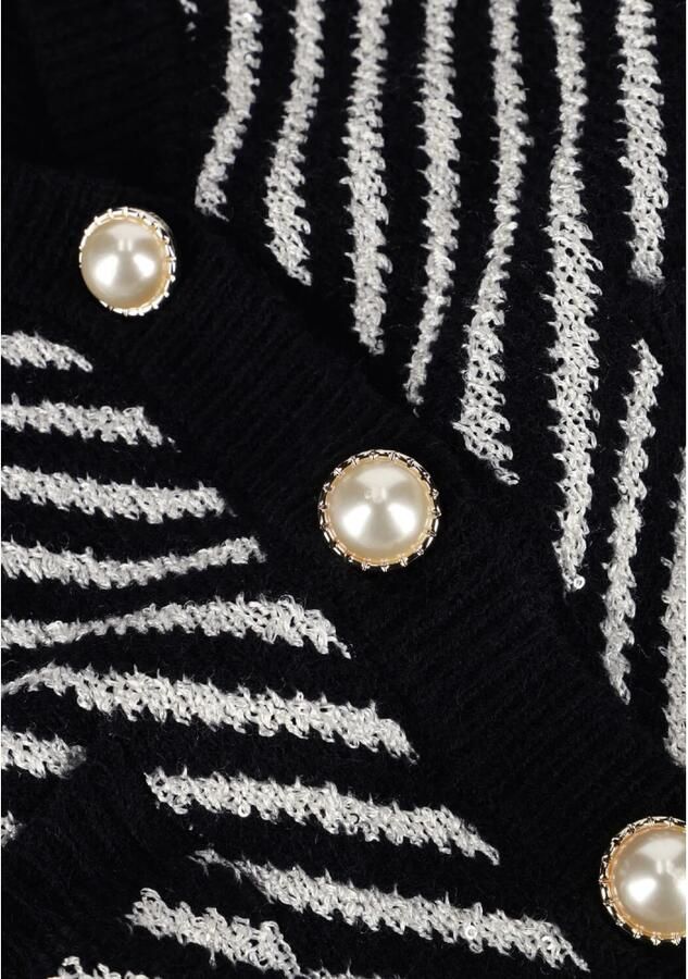 Y.A.S. Dames Truien & Vesten Yascharla Ls Sequin Knit Cardigan Zwart - Foto 5