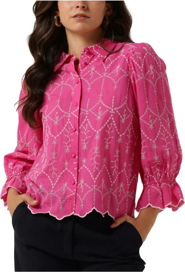Y.A.S Roze Blouse Yasmalura 3 4 Shirt Pink Dames - Foto 3