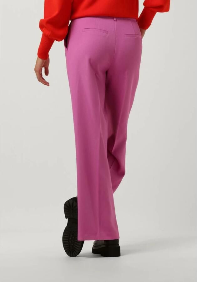 Y.A.S high waist straight fit pantalon YASDEEPLY paars - Foto 3