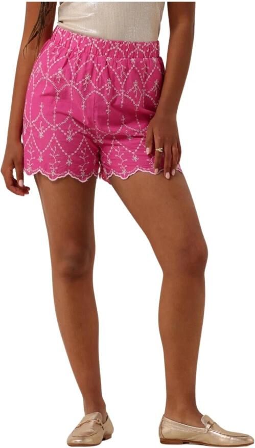 Y.A.S Roze Zomer Shorts voor Vrouwen Pink Dames - Foto 3