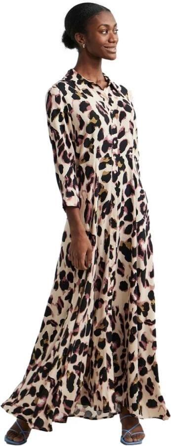 Y.A.S Jurk met overhemdkraag YASSAVANNA LONG SHIRT DRESS - Foto 11