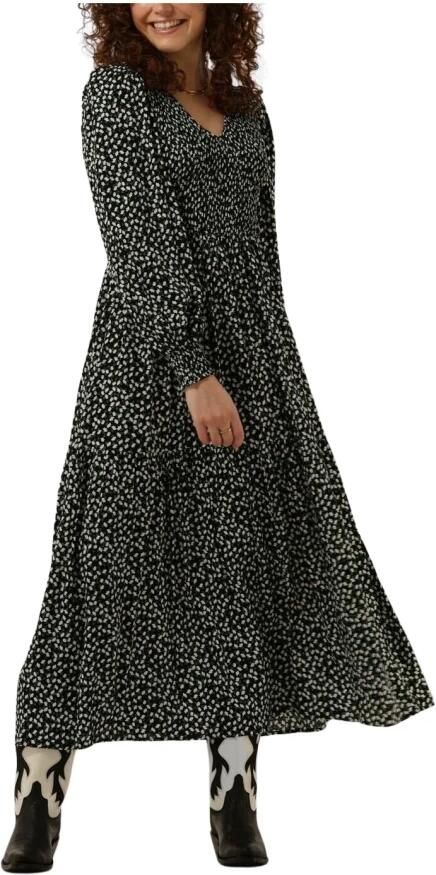 Y.A.S. Dames Jurken Yasditsy V Neck 3 4 Sleeve Smock Dress Zwart - Foto 7