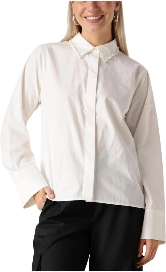Y.A.S Veelzijdige Witte Blouse Yaskimmea LS Shirt White Dames - Foto 3