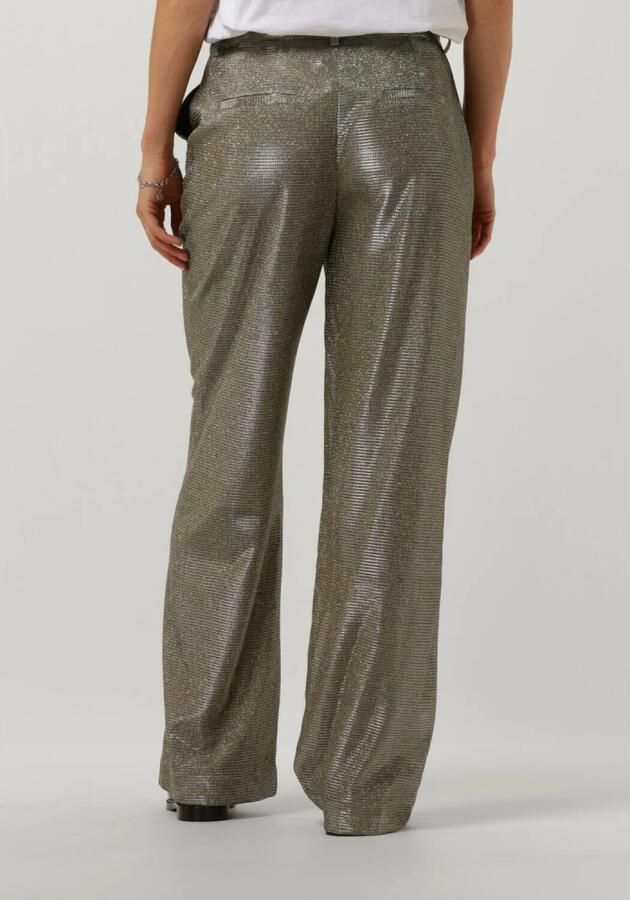 Y.A.S. Dames Broeken Yasstyles Hw Wide Pant Goud - Foto 2