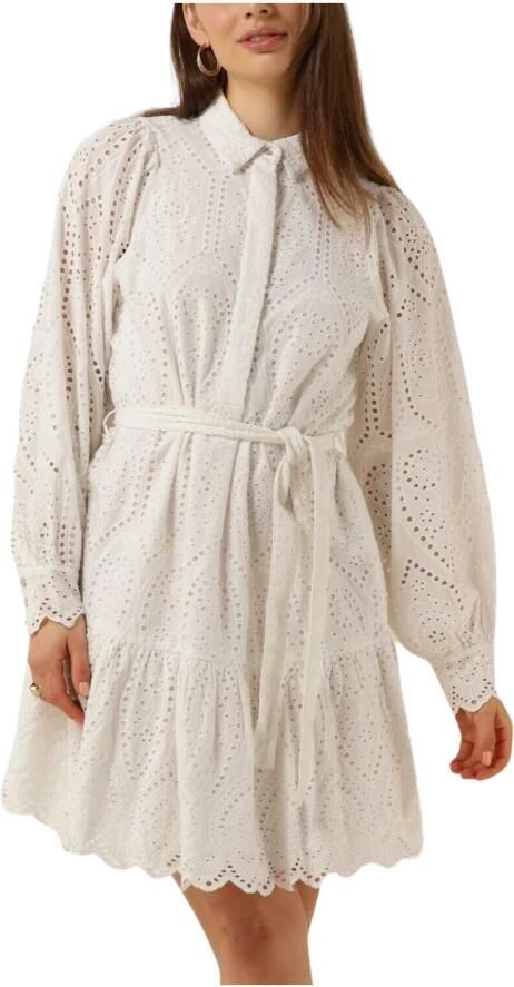 Y.A.S. Dames Jurken Yasholi Ls Belt Dress S. Wit - Foto 3
