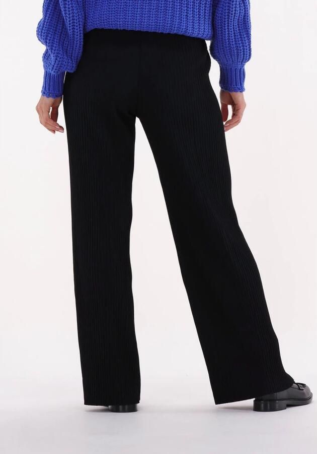 Y.A.S high waist straight fit pantalon YASALISA zwart - Foto 3