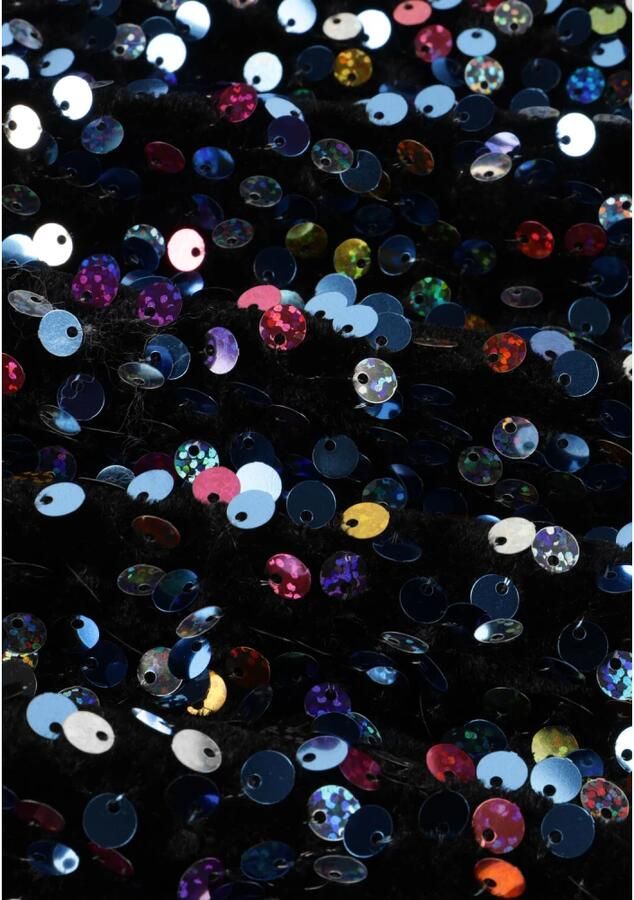 Y.A.S. Dames Jurken Yaskillo Sequin Ls Wrap Dress Zwart