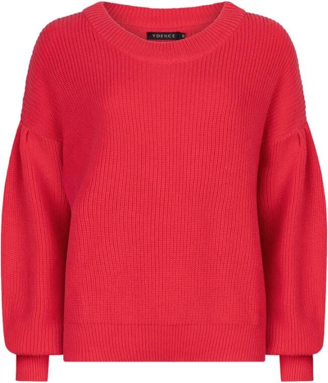 YDENCE Dames Truien & Vesten Knitted Sweater Jenny Koraal
