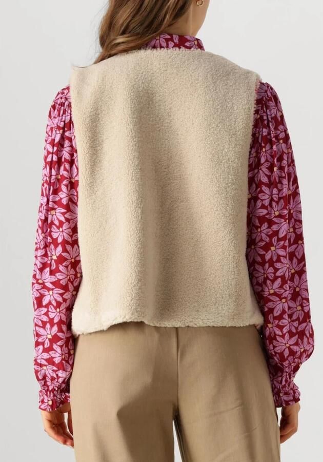 Ydence Evelynn Gilet Stijlvolle Vest Beige Dames - Foto 2