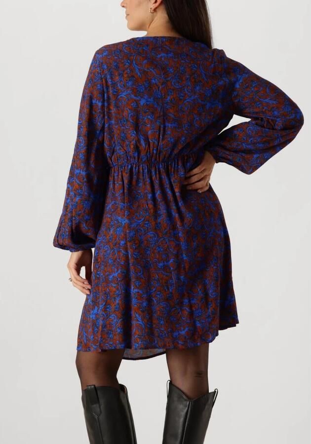 Ydence Blauwe Bloemen Mini Jurk Jaely Blue Dames - Foto 2