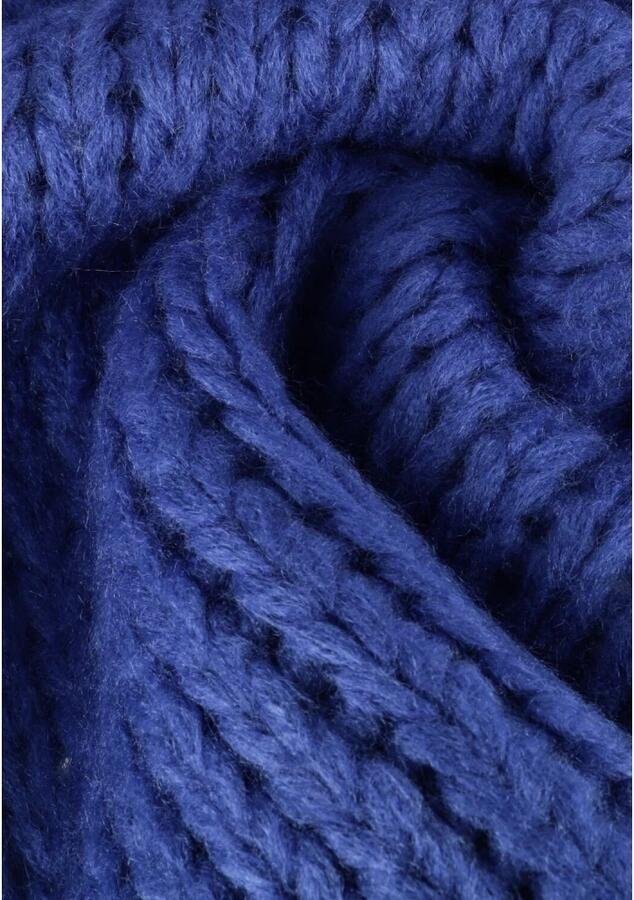 YDENCE Dames Truien & Vesten Knitted Sweater Soraya Blauw - Foto 5