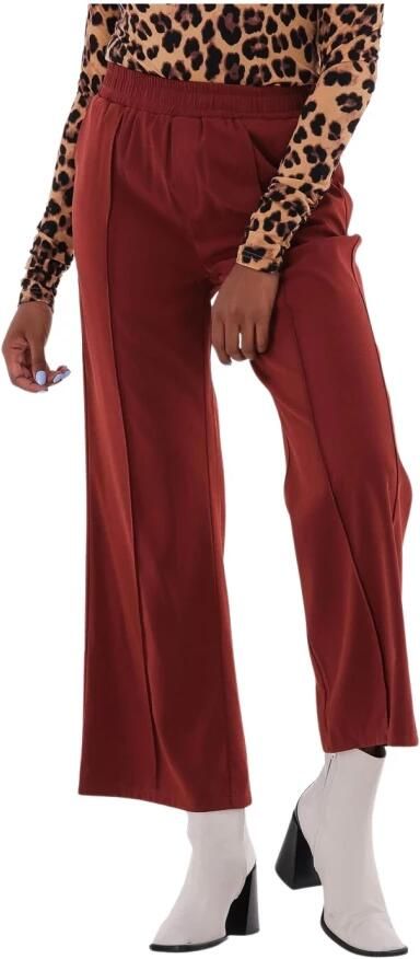 Ydence Bruine Pants Meta Damesbroek Brown Dames - Foto 4