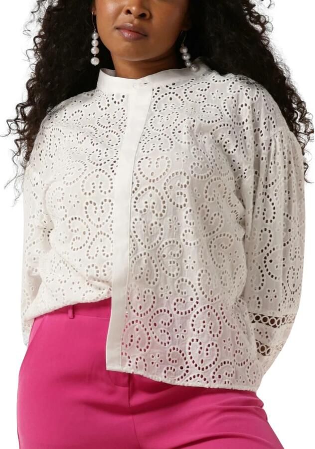 Ydence Elegante Borduurblouse Dana White Dames - Foto 6