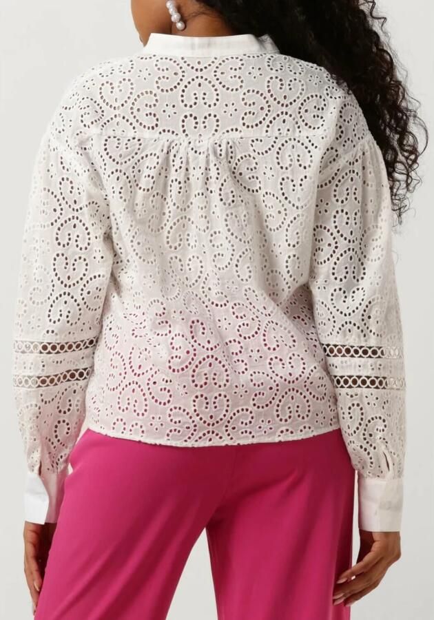 Ydence Elegante Borduurblouse Dana White Dames - Foto 5