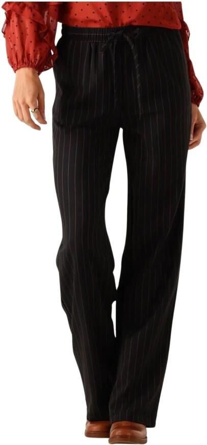 Ydence Elegante Zwarte Broek Berber Black Dames - Foto 7