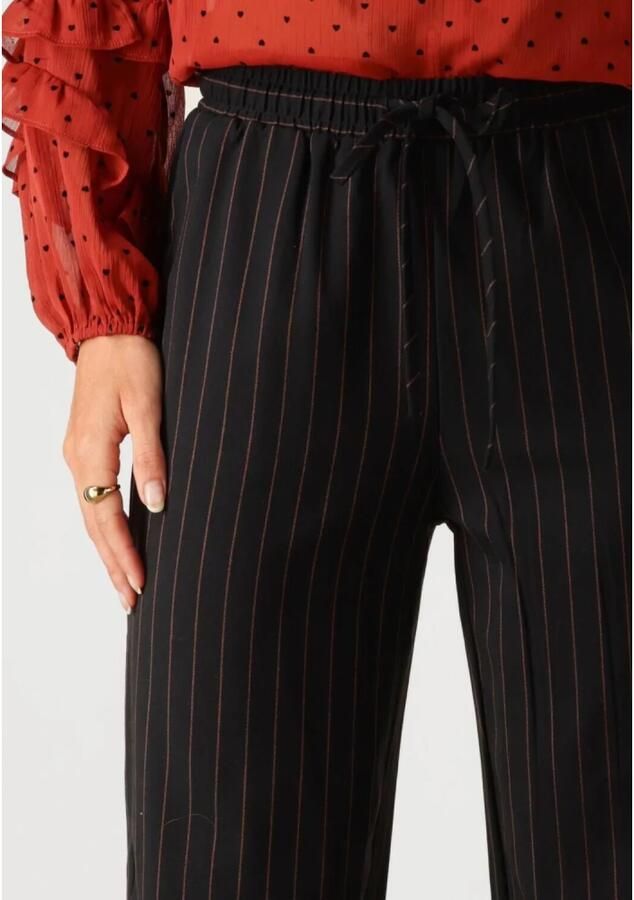 Ydence Elegante Zwarte Broek Berber Black Dames - Foto 5