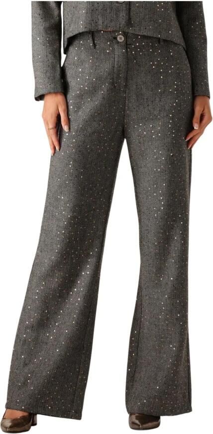 Ydence Elegante Zwarte Broek voor Vrouwen Gray Dames - Foto 6