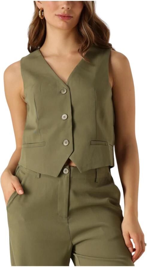 Ydence Groen Gilet Kaia voor vrouwen Green Dames - Foto 3