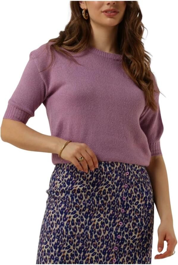 YDENCE Dames Tops & T-shirts Knitted Top Feline Lichtroze - Foto 3